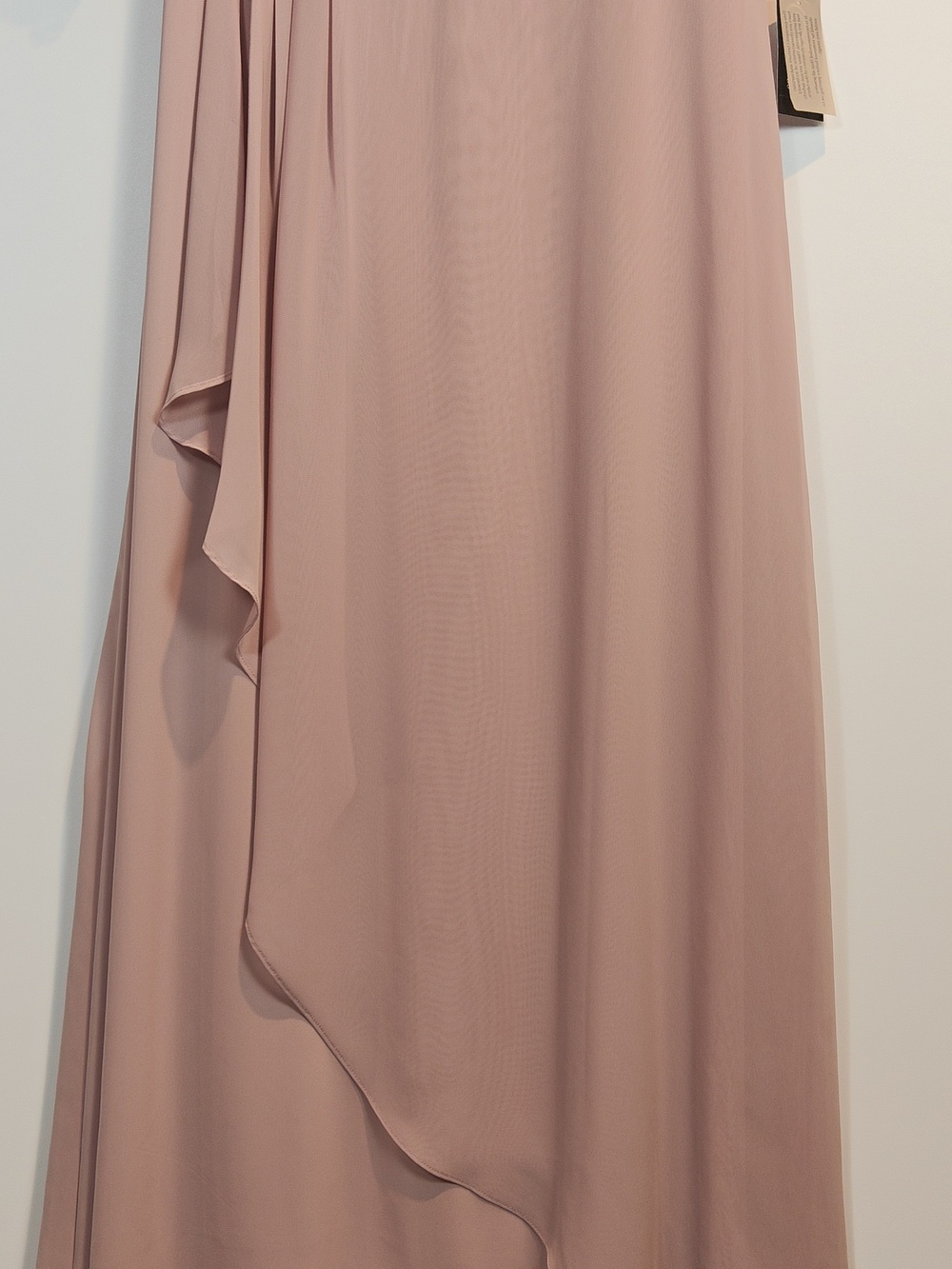 ALEX EVENINGS Womens Long Lace Top Dress with Empire Waist In Rose Size 6 - Picture 10 of 16